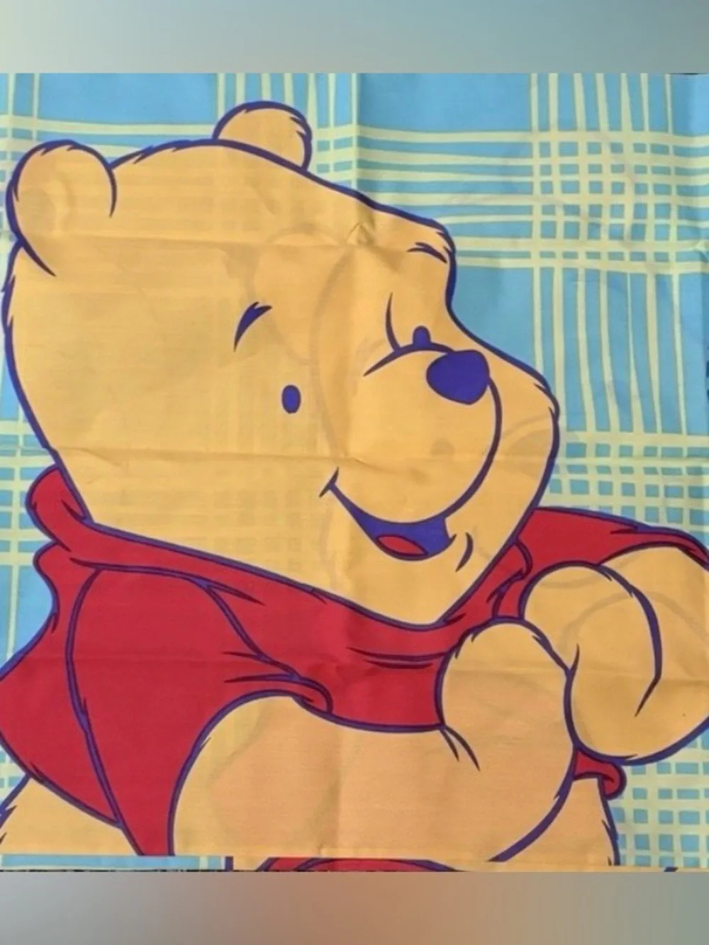 Rare Vintage Winnie the Pooh Twin Flat Sheet & Pillowcase Set Disney Gotta Bee M